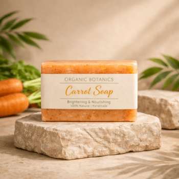 Carrot Soap for Skin Brightening & Healthy Glow