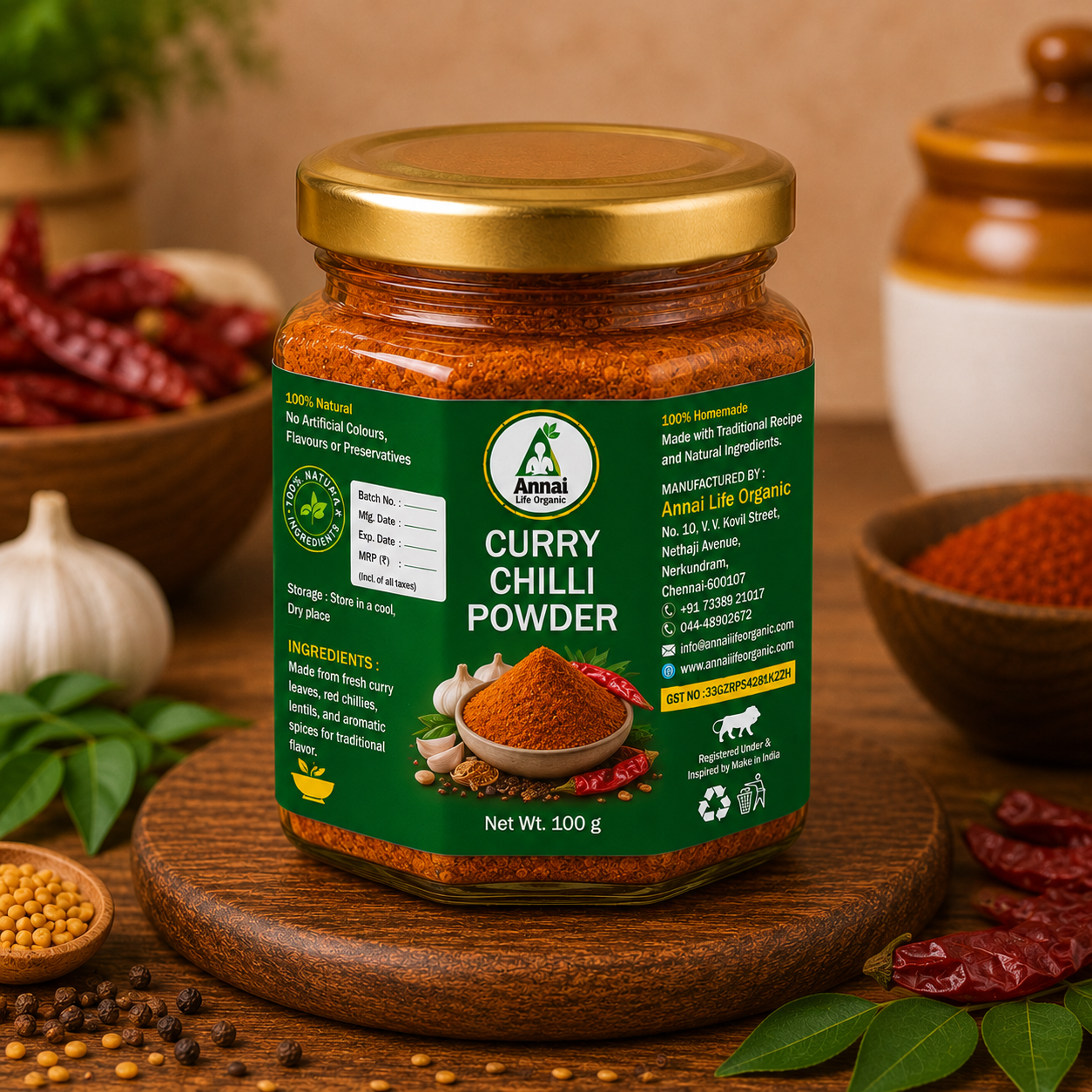 curry chilli powder
