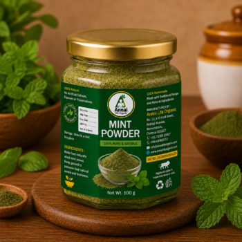 Mint Powder – 100% Pure & Natural Annai Life Organic