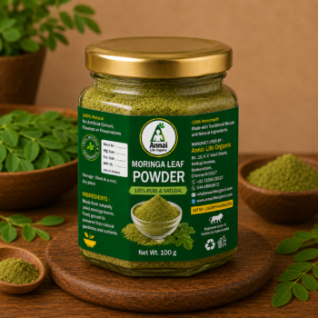 Moringa Leaf Powder – 100% Pure & Natural Annai Life Organic