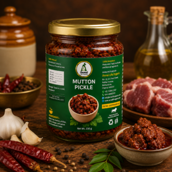 Annai Life Organic Traditional Mutton Pickle – Authentic South Indian Homemade Style